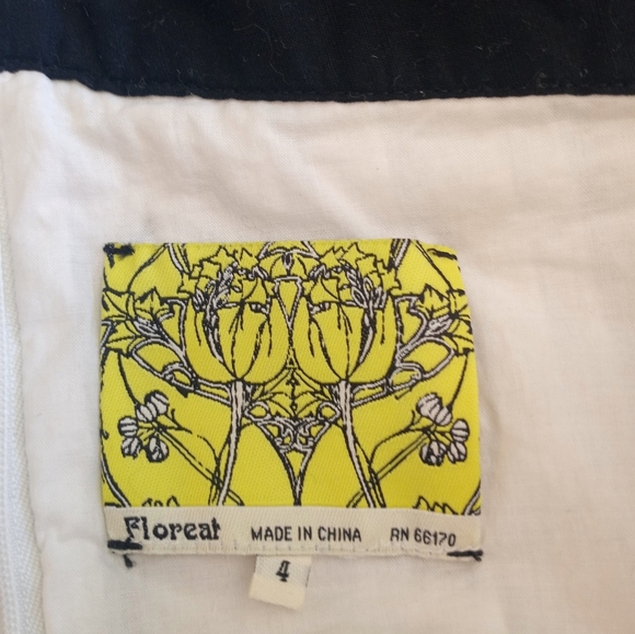 Anthropologie Floreat A Line Cotton Voile Skirt w Cottagecore Feminine Petticoat - Picture 8 of 9